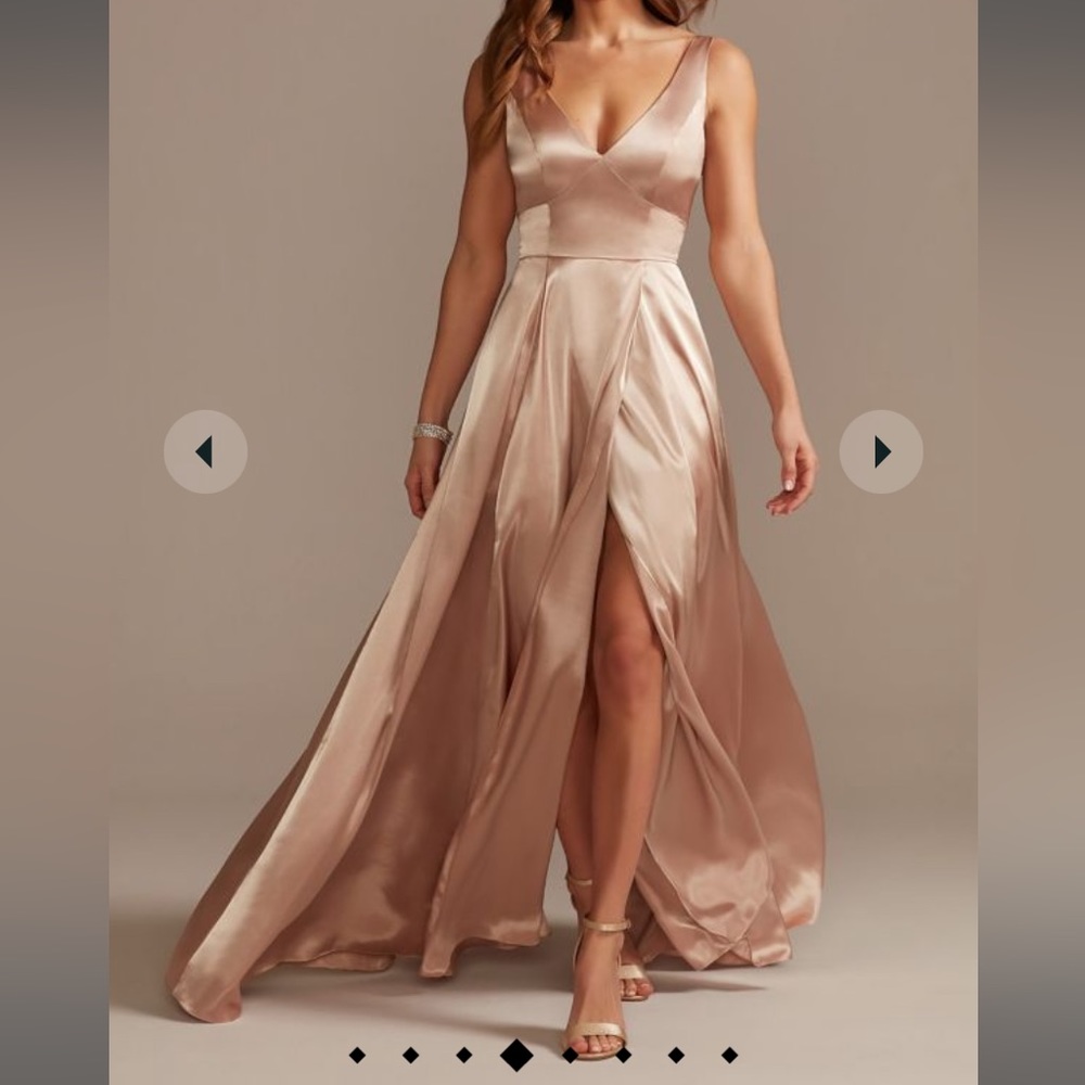 NWT SATIN GOWN